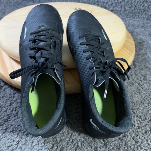 Nike Mercurial Vapor 15 Club TF Turf Soccer Shoe Mens Size 7 Black Sneaker - Picture 6 of 8